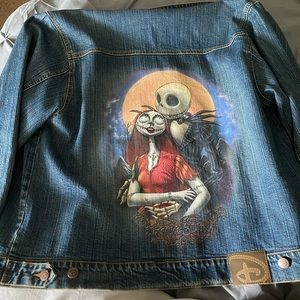 Vintage Nightmare Before Christmas Jean Jacket